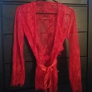 Sexy color red lingerie